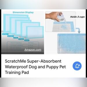 Scratchme dog training pads